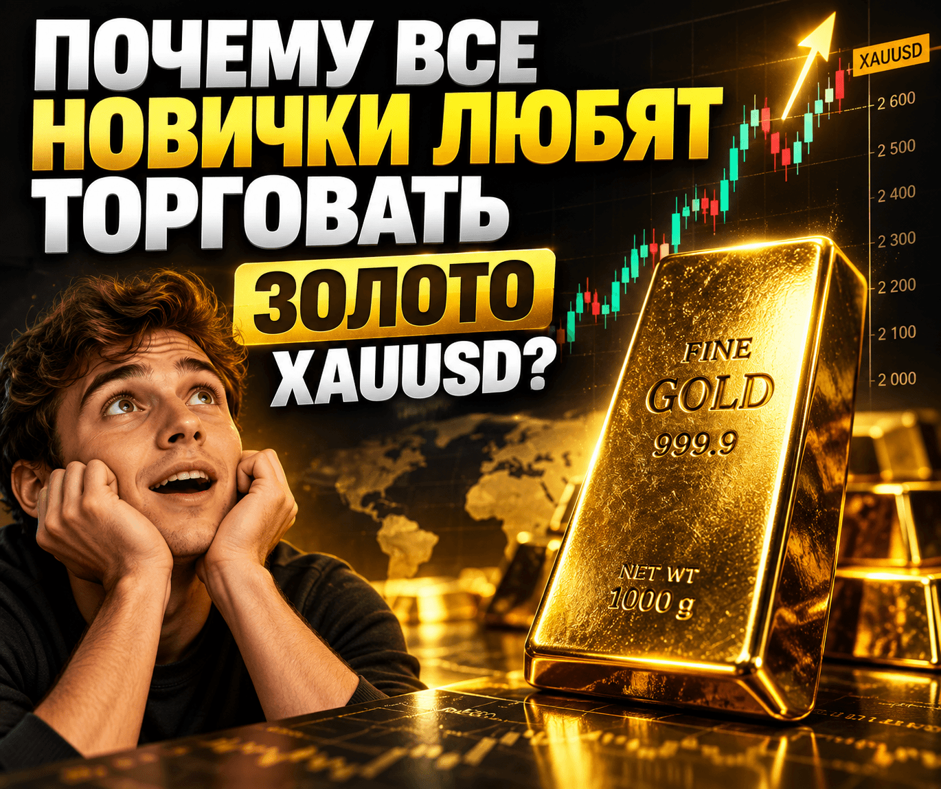 Why Beginners Trade Gold XAUUSD and Lose Money