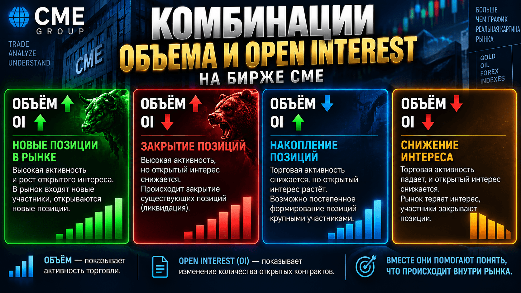 Gold Volume and Open Interest: How to Read Them