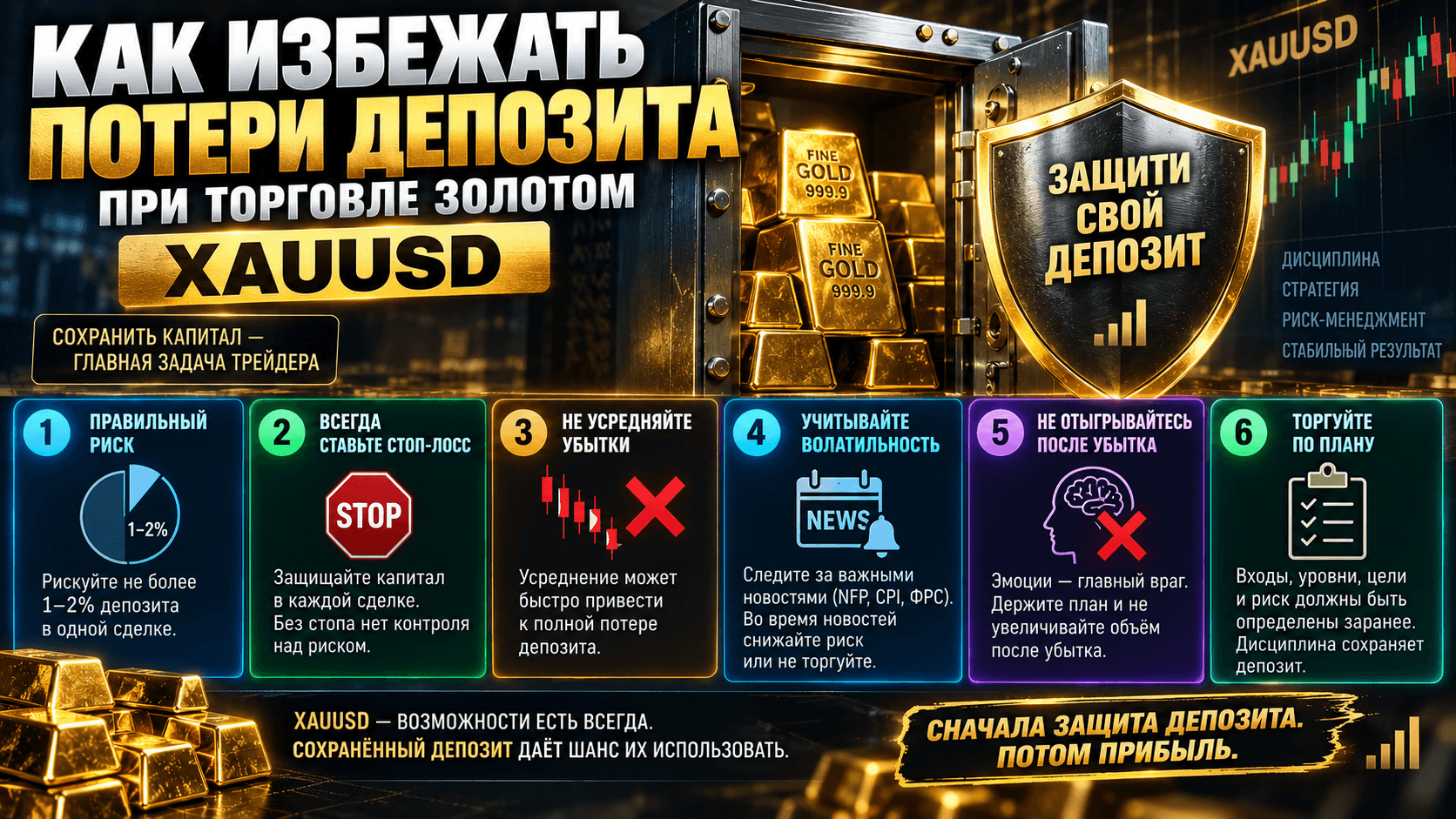 How to Avoid Blowing Your Account Trading Gold