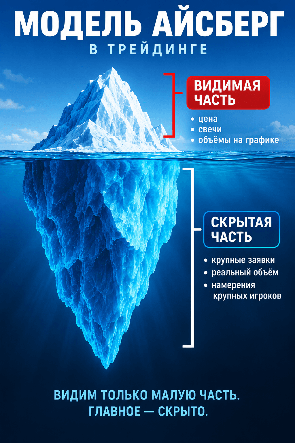 Айсберг-заявка: как крупные игроки набирают позиции